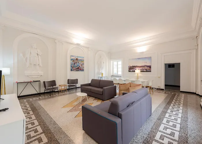 Joivy Elegant Flat For 7, In The Heart Of Génova
