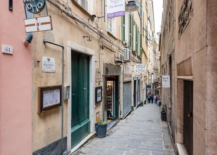 Joivy Elegant Flat For 7, In The Heart Of Genua